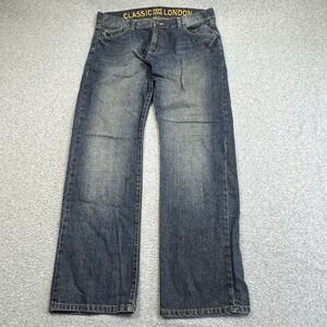 Pepe 72 Jeans‎ London Relaxed Fit Denim Men 38x34 Skater Grunge Streetwear Y2K
